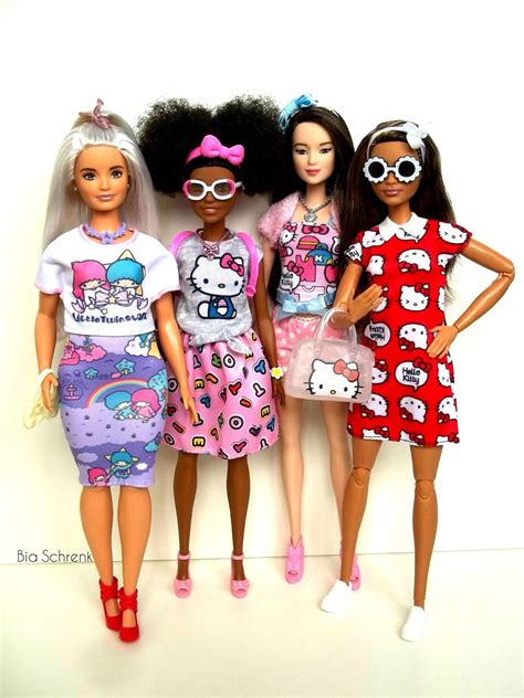 Image Result For Barbie Hello Kitty Fashion Packs Pinterest Barbie