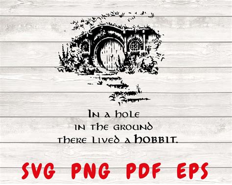 Lord Of The Rings Svg Hobbit House Svg Doors Of Hobbit Frodo Hobbit