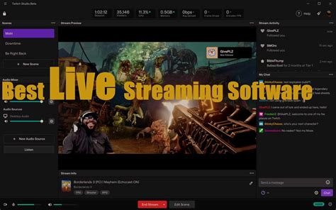 Best Live Streaming Software In Free