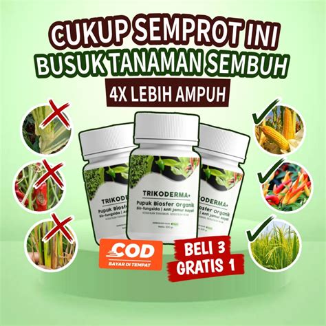 Jual ALFAGREEN Tricoderma Harzianum Fungisida Tricoderma Pembasmi