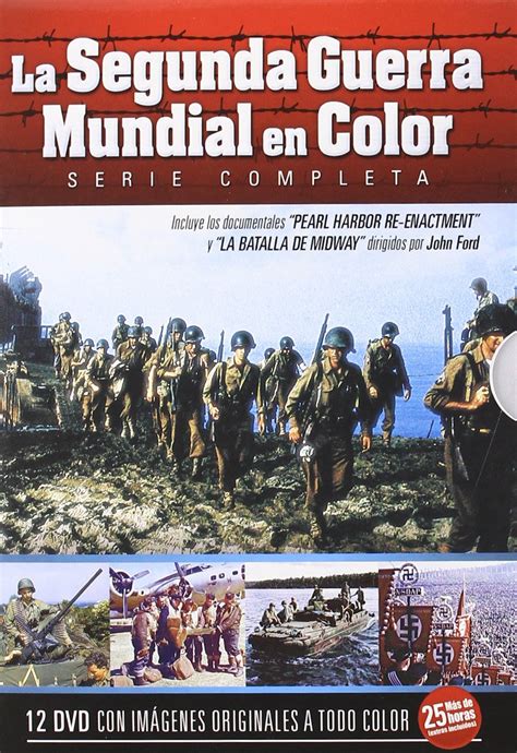 La Segunda Guerra Mundial En Color Serie Completa Dvd Amazones Cine Y Series Tv