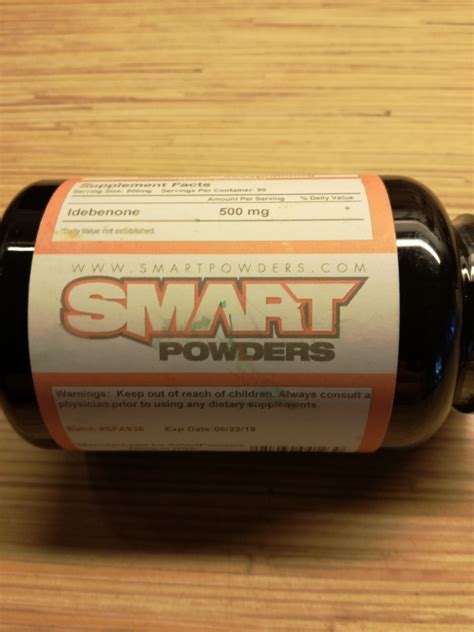 IDEBENONE SMART POWDERS 90 CAP/500MG USA IDEBENON - 7410345747 ...