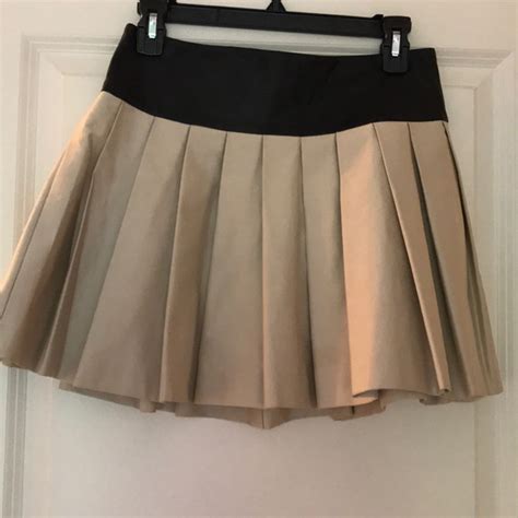 Alice Olivia Skirts Alice Olivia Box Pleat Skirt Poshmark