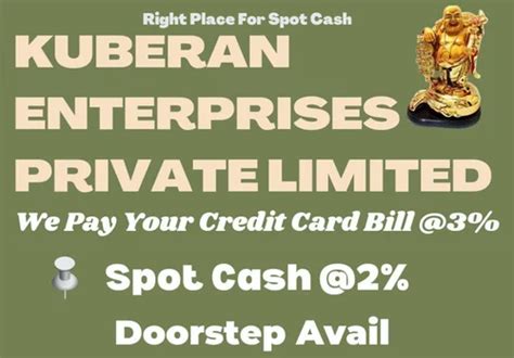 Cash On Credit Card In Chennai By Kuberan Enterprises Id