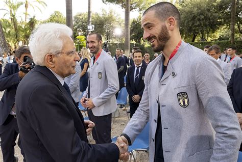 La Nazionale E Berrettini Ricevuti Dal Presidente Mattarella Foto