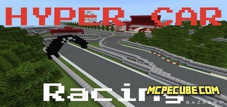 Hyper Car Racing Map | Maps for Minecraft Bedrock