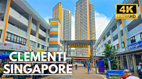 Clementi Singapore Walking Tour Singapore Walking Tours 4K YouTube