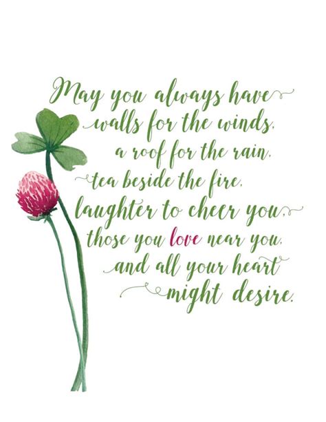 Free Printable Irish Blessing - Hey, Let's Make Stuff