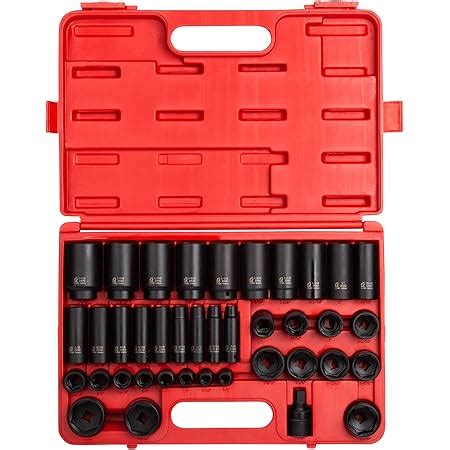 Amazon NEIKO 02448A 1 2 Drive Master Impact Socket Set 65 Piece