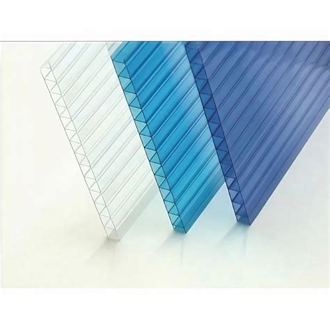 Blue Multiwall Polycarbonate Roofing Sheet Area Of Application