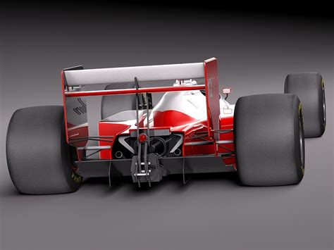 迈凯轮本田Mp4 4 Ayrton Senna F13D模型 TurboSquid 832205