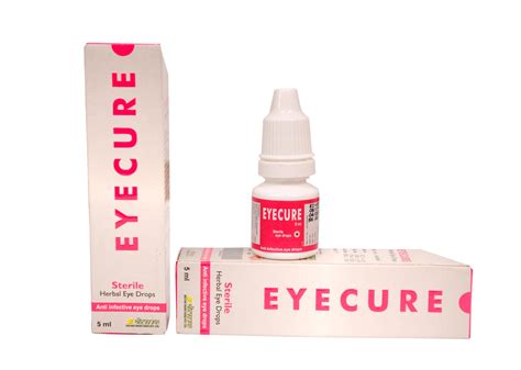 Eyecure Herbal Eye Drops Packaging Size 5 Ml Rs 65 Vial Sricure