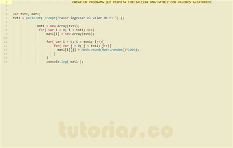 Arrays Javascript Inicializacion De Matriz Tutorias Co