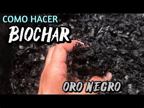 BIOCHAR EN 6 PASOS fácil y rápido método Kon tiki YouTube