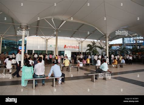 Arrivals lounge, Mumbai Airport India Stock Photo - Alamy