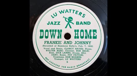 San Francisco Dixieland Lu Watters Jazz Band With Clancy Hayes On