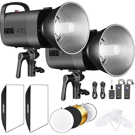 Amazon Neewer W Photo Studio Strobe Flash Lighting Kit