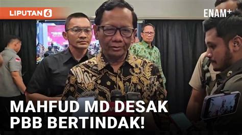 Rumah Sakit Indonesia Diserang Israel Mahfud Md Desak Pbb