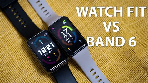 Honor Band 6 vs Huawei Watch Fit COMPARATIVA en ESPAÑOL Cuál es más