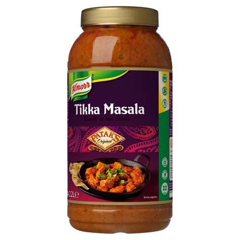 Knorr Tikka Masala Curry Rtu Sauce 2x22l Debriar