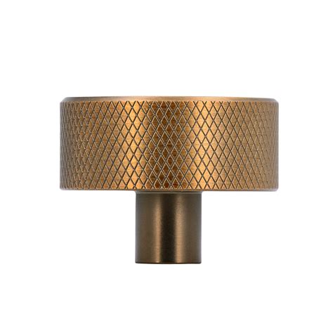 Industrial Modern Collection Diameter Knurled Knob In Antique