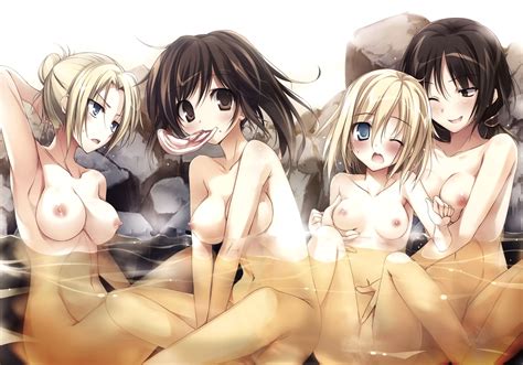 Christa Renz Ymir Annie Leonhardt And Sasha Braus Shingeki No