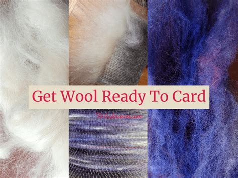 6 Tips To Prepare Your Wool For Carding (Flick, hand or drum carders ...