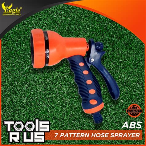 Eagle Gardening Tools 7 Pattern Hose Nozzle Abs Shopee Philippines