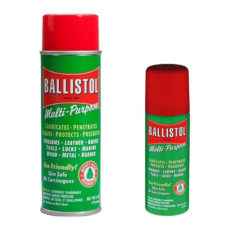 Ballistol 6 Oz Multi Purpose Oil Lubricant Cleaner Protectant And 1 5oz