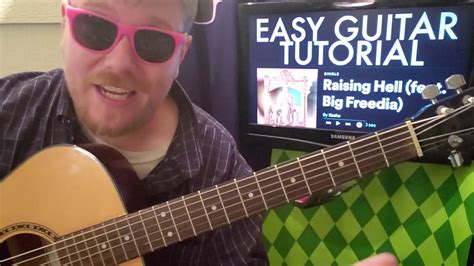 Kesha Raising Hell Guitar Lesson Beginner Tutorial Easy Chords