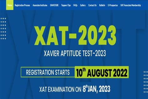 Xlri Xat Registration Begins Today At Xatonline In Steps To Fill