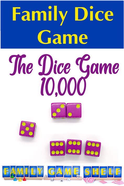 The Dice Game 10,000 - Family Game Shelf