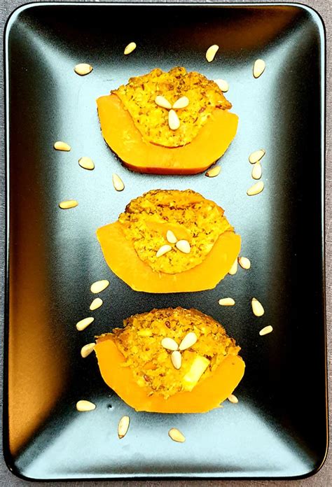 Veggiemood Butternut Farcie Aux Lentilles Corail Et Pices