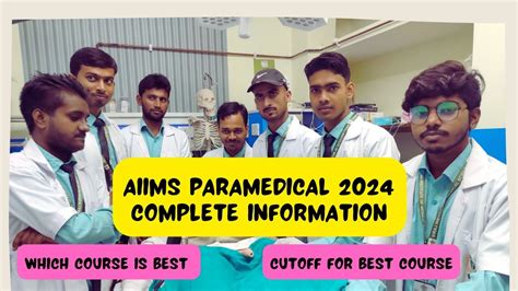 Aiims Paramedical Complete Information Aiims Paramedical