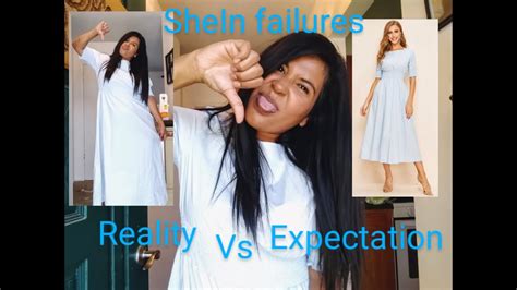 Shein Expectation Vs Reality My Shein Failures Youtube