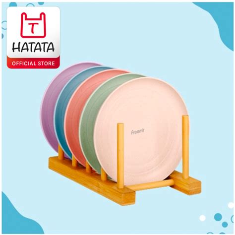 Freemir Piring Makan Bulat 1 Set 5 Pcs Ukuran 15 Cm Lazada Indonesia