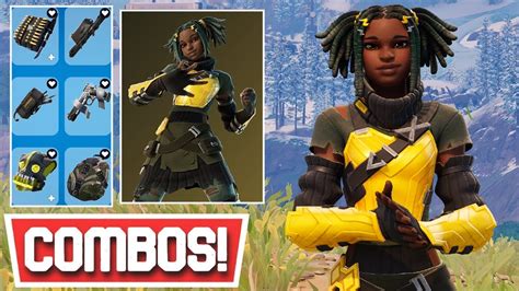 New Best Dara Skin Combos Rogue Scout Pack Fortnite Youtube