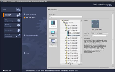 Using Modbus TCP Communication Aurora Vision