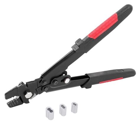 Wire Rope Crimping Tool Wire Rope Swager Crimpers Fishing Plier With