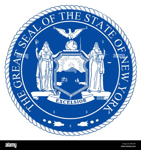 New york state seal hi-res stock photography and images - Alamy