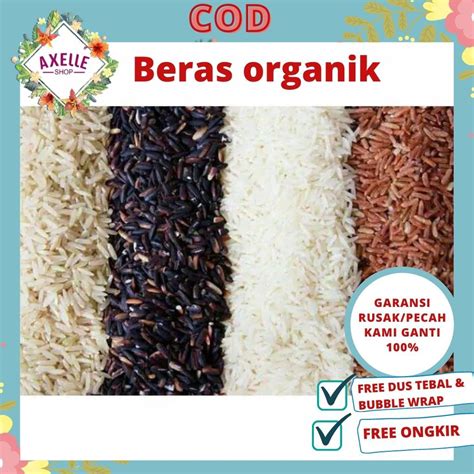 BERAS ORGANIK / BERAS ORGANIK 100GR | Shopee Indonesia