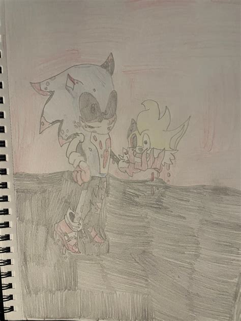 Sonic.exe: killing tails by Chriscott92 on DeviantArt