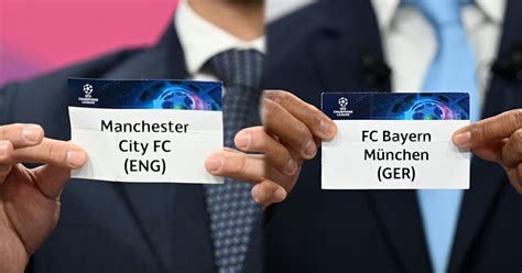 Champions League Viertelfinale FC Bayern Vs Manchester City Terminiert