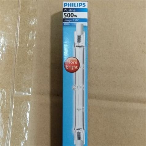 Jual Lampu Hologen W Watt Watt Philips Plusline V