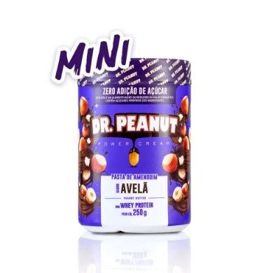 Pasta de Amendoim Sabor Avelã Dr Peanut 250g