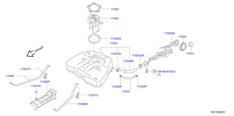 2005 Nissan Pathfinder Fuel Pump IN Tank Pump Complete Fuel 17040