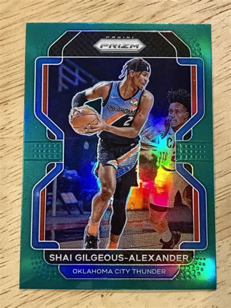 Panini Prizm Green Shai Gilgeous Alexander Oklahoma City