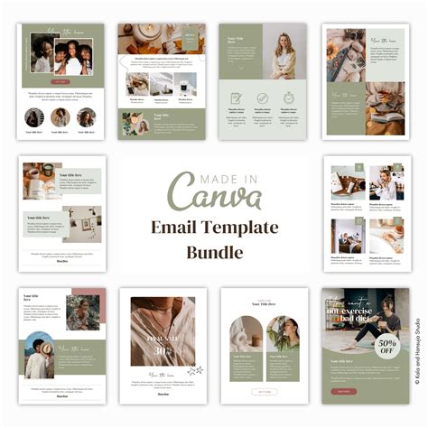 New: Email Marketing Canva Template | Email Templates ~ Creative Market