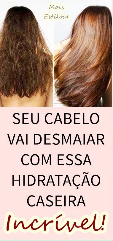 Essa Receita De Hidrata O Desmaia Cabelo Voc Vai Conseguir Dois