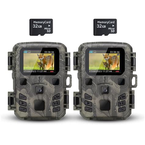 Suntekcam Trail Camera Packs Mp P Low Glow Infrared Mini